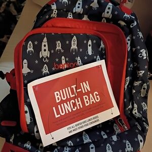 Bentgo Kids Rocket Backpack with Built-In Lunch Bag